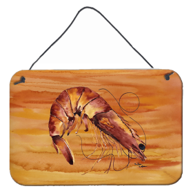 Shrimp Wall or Door Hanging Prints (Color: 8140DS812, size: 8 x 12)