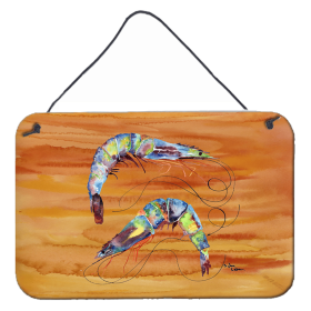 Shrimp Wall or Door Hanging Prints (Color: 8145DS812, size: 8 x 12)