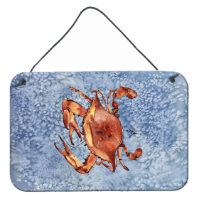 Crab Wall or Door Hanging Prints (Color: 8147DS812, size: 8 x 12)