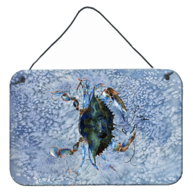 Crab Wall or Door Hanging Prints (Color: 8151DS812, size: 8 x 12)