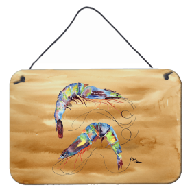 Shrimp Wall or Door Hanging Prints (Color: 8158DS812, size: 8 x 12)