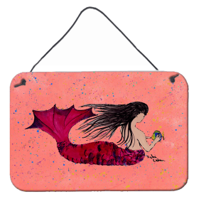 Mermaid Wall or Door Hanging Prints (Color: 8338DS812, size: 8 x 12)