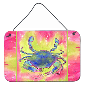 Crab Wall or Door Hanging Prints (Color: 8343DS812, size: 8 x 12)