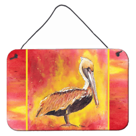 Pelican Wall or Door Hanging Prints (Color: 8344DS812, size: 8 x 12)