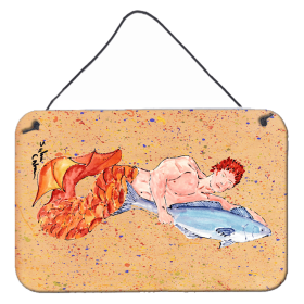 Merman Wall or Door Hanging Prints (Color: 8346DS812, size: 8 x 12)
