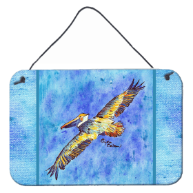 Pelican Wall or Door Hanging Prints (Color: 8377DS812, size: 8 x 12)
