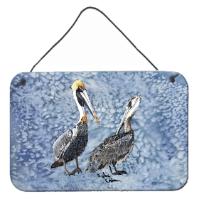 Pelican Wall or Door Hanging Prints (Color: 8409DS812, size: 8 x 12)