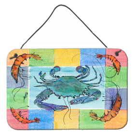 Crab Wall or Door Hanging Prints (Color: 8040DS812, size: 8 x 12)