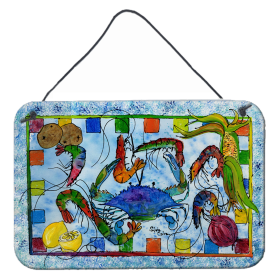 Crab Wall or Door Hanging Prints (Color: 8066DS812, size: 8 x 12)