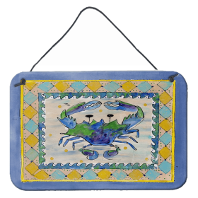 Crab Wall or Door Hanging Prints (Color: 8072DS812, size: 8 x 12)