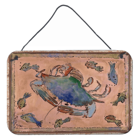 Crab Wall or Door Hanging Prints (Color: 8079DS812, size: 8 x 12)