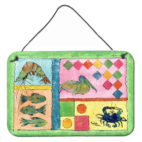 Blue Heron Wall or Door Hanging Prints (Color: 8104DS812, size: 8 x 12)