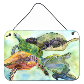 Turtle Wall or Door Hanging Prints (Color: 8549DS812, size: 8 x 12)