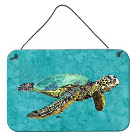 Turtle Wall or Door Hanging Prints (Color: 8659DS812, size: 8 x 12)