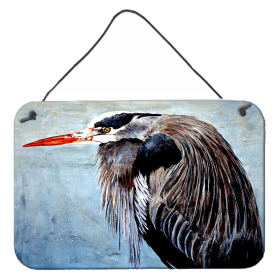 Blue Heron Wall or Door Hanging Prints (Color: 8652DS812, size: 8 x 12)