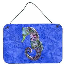 Seahorse Wall or Door Hanging Prints (Color: 8639DS812, size: 8 x 12)