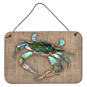 Crab Wall or Door Hanging Prints (Color: 8731DS812, size: 8 x 12)