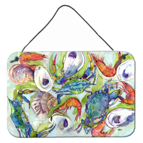 Crab Wall or Door Hanging Prints (Color: 8547DS812, size: 8 x 12)