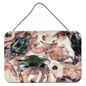 Crab Wall or Door Hanging Prints (Color: 8618DS812, size: 8 x 12)