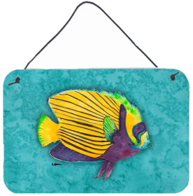 Tropical Fish Wall or Door Hanging Prints (Color: 8674DS812, size: 8 x 12)