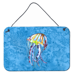 Jellyfish Wall or Door Hanging Prints (Color: 8682DS812, size: 8 x 12)