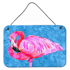 Flamingo Wall or Door Hanging Prints (Color: 8686DS812, size: 8 x 12)