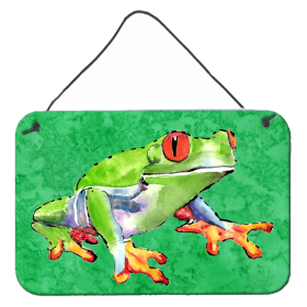 Frog Wall or Door Hanging Prints (Color: 8688DS812, size: 8 x 12)