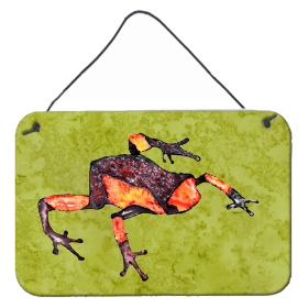 Frog Wall or Door Hanging Prints (Color: 8689DS812, size: 8 x 12)
