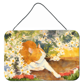 Cat Wall or Door Hanging Prints (Color: 6030DS812, size: 8 x 12)