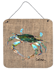 Crab Wall or Door Hanging Prints (Color: 8731DS66, size: 6 x 6)