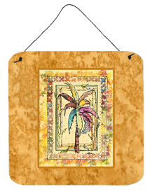 Palm Tree Wall or Door Hanging Prints (Color: 8614DS66, size: 6 x 6)