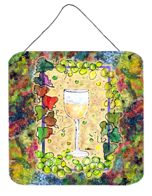 Wine Wall or Door Hanging Prints (Color: 8617DS66, size: 6 x 6)