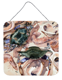 Crab Wall or Door Hanging Prints (Color: 8618DS66, size: 6 x 6)