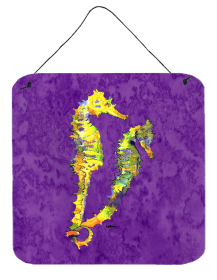 Seahorse Wall or Door Hanging Prints (Color: 8661DS66, size: 6 x 6)
