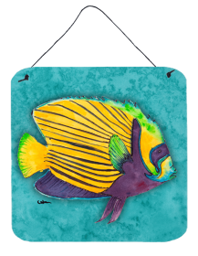 Tropical Fish Wall or Door Hanging Prints (Color: 8674DS66, size: 6 x 6)