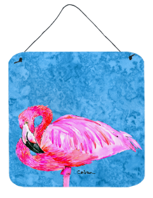 Flamingo Wall or Door Hanging Prints (Color: 8686DS66, size: 6 x 6)