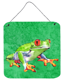 Frog Wall or Door Hanging Prints (Color: 8688DS66, size: 6 x 6)
