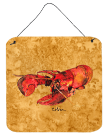 Lobster Wall or Door Hanging Prints (Color: 8715DS66, size: 6 x 6)