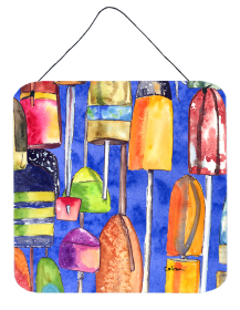 Lobster Bouys  Wall or Door Hanging Prints (Color: 8723-2DS66, size: 6 x 6)