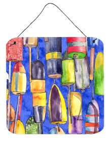 Lobster Bouys  Wall or Door Hanging Prints (Color: 8723-3DS66, size: 6 x 6)