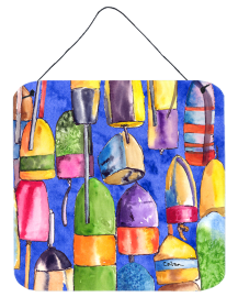 Lobster Bouys  Wall or Door Hanging Prints (Color: 8723-4DS66, size: 6 x 6)