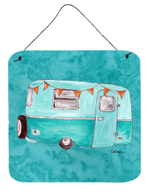 Welcome to the Trailer Wall or Door Hanging Prints (Color: 8762DS66, size: 6 x 6)