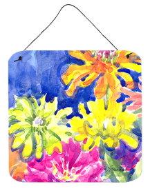 Flower Wall or Door Hanging Prints (Color: 6122DS66, size: 6 x 6)