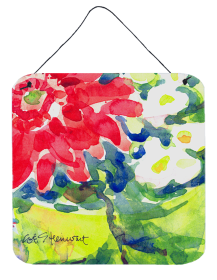 Flower Wall or Door Hanging Prints (Color: 6126DS66, size: 6 x 6)