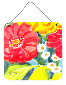 Flower Wall or Door Hanging Prints (Color: 6135DS66, size: 6 x 6)