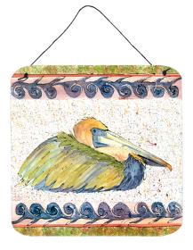 Bird - Pelican Wall or Door Hanging Prints (Color: 8053DS66, size: 6 x 6)