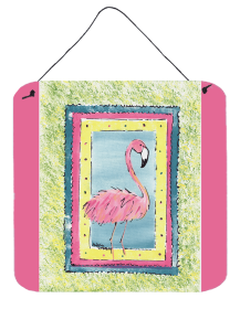 Bird - Flamingo Wall or Door Hanging Prints (Color: 8106-ADS66, size: 6 x 6)
