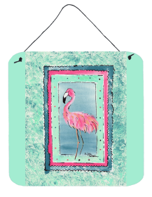 Bird - Flamingo Wall or Door Hanging Prints (Color: 8107-BDS66, size: 6 x 6)