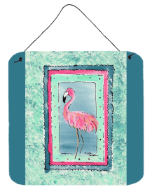 Bird - Flamingo Wall or Door Hanging Prints (Color: 8107-CDS66, size: 6 x 6)