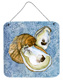 Oyster Wall or Door Hanging Prints (Color: 8152DS66, size: 6 x 6)